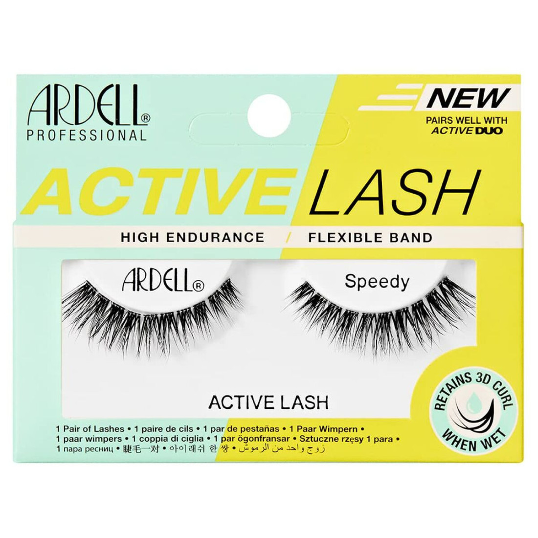 Netikrų blakstienų rinkinys Ardell Active Lashes Speedy