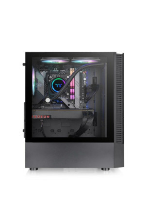 ATX pusiau bokšto tipo korpusas THERMALTAKE View 200 TG ARGB Juoda