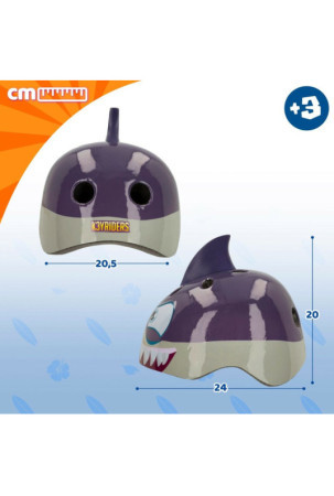 Kūdikių šalmas K3yriders Shark 52-55 cm (4 vnt.)