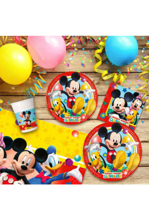 Vakarėlių rinkinys Mickey Mouse 66 Dalys