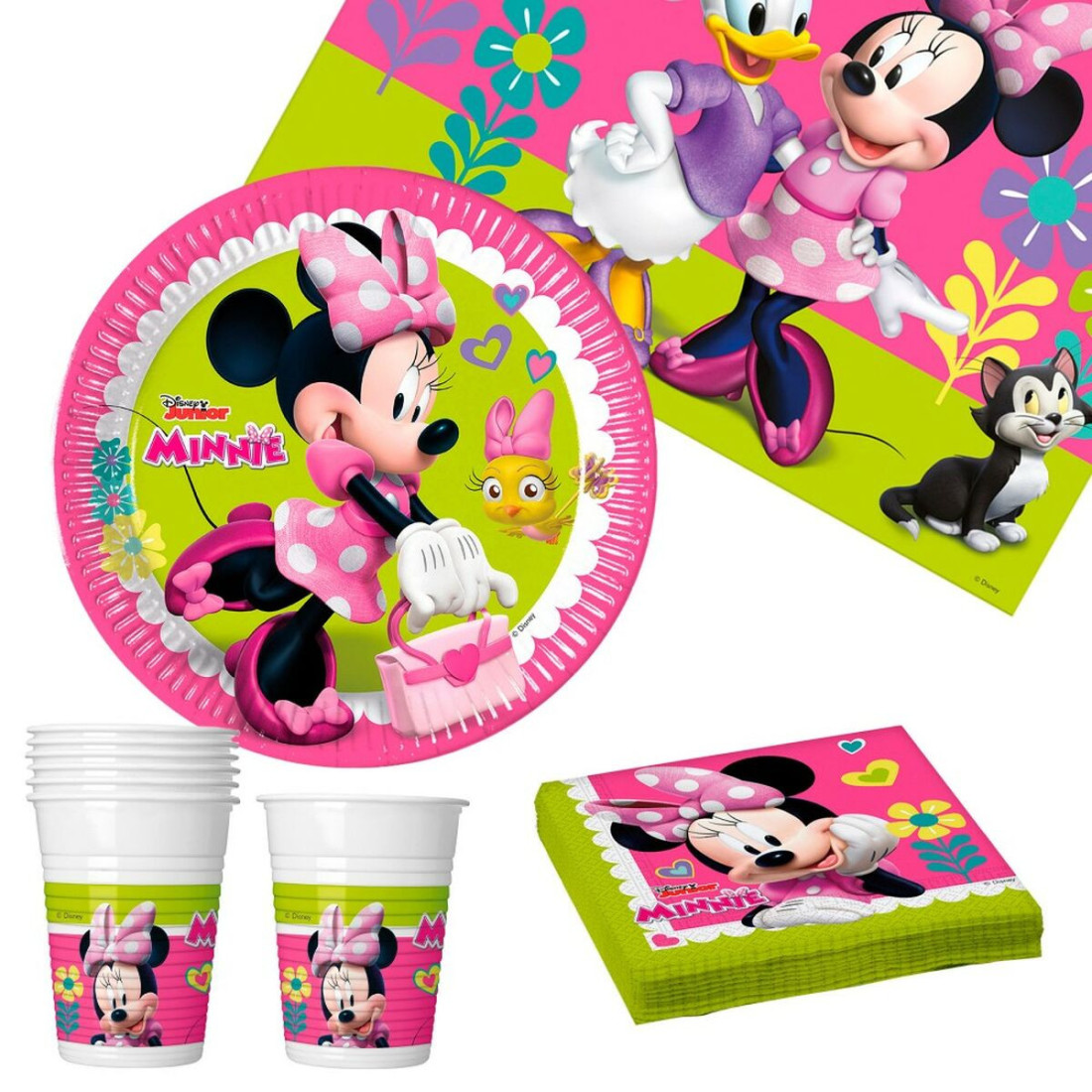 Vakarėlių rinkinys Minnie Mouse 37 Dalys