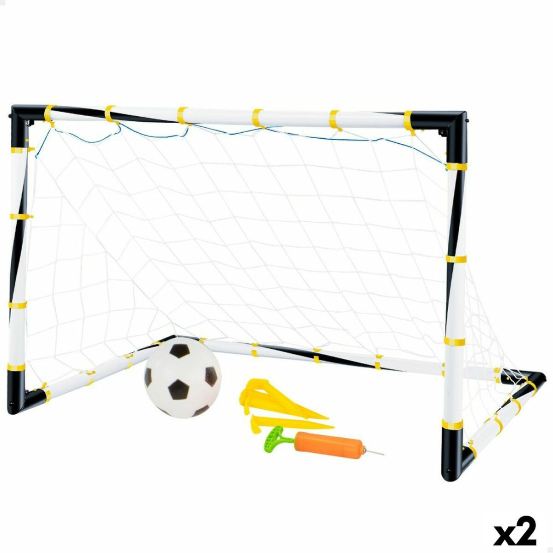 Futbolo žaidimas Colorbaby Sulankstomas 100 x 70 x 70 cm (2 vnt.)