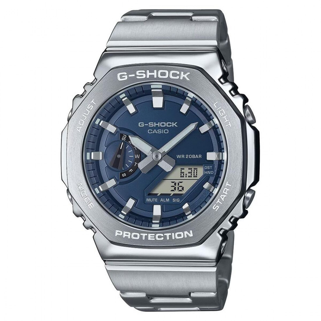 Laikrodis vyrams Casio G-Shock OAK G-STEEL PETROL BLUE