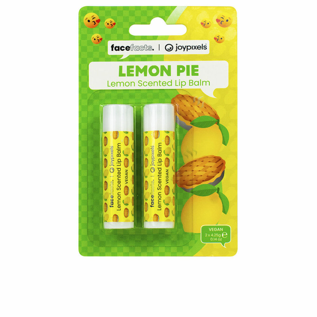 Lūpų balzamas Face Facts Lemon Pie Citrinos 2 vnt. 4,25 g