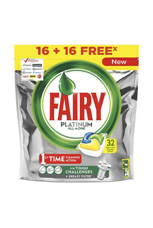 Indaplovės tabletės Fairy Platinum All in One