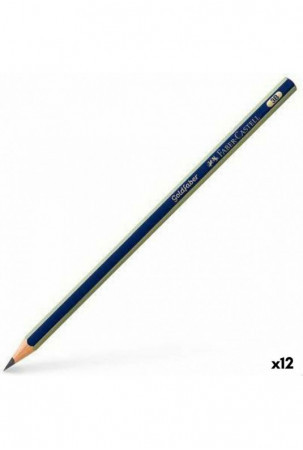 Pieštukas Faber-Castell GoldFaber 1221 3B Šešiakampis 3B (12 vnt.)