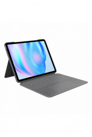 Planšetės dėklas Logitech iPad Air 2024 Pilka Ispaniška Qwerty QWERTY