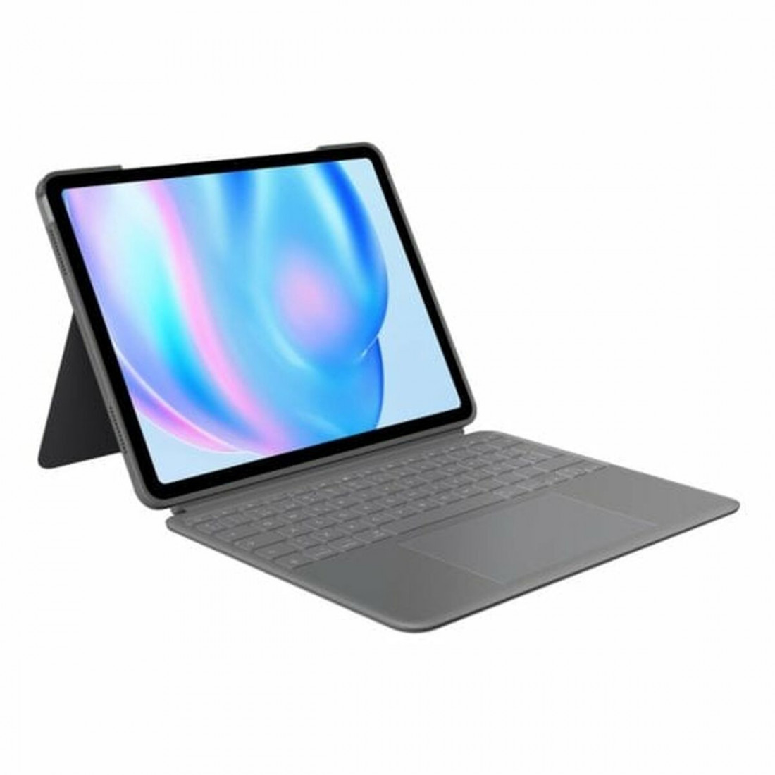 Planšetės dėklas Logitech iPad Air 2024 Pilka Ispaniška Qwerty QWERTY