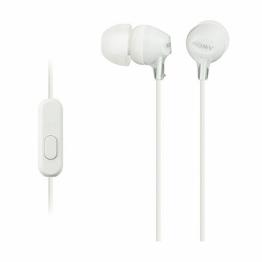 Ausinės su mikrofonu Sony MDREX15APW.CE7 in-ear Balta