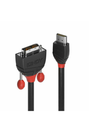 HDMI - DVI kabelis LINDY 36272 2 m Juoda