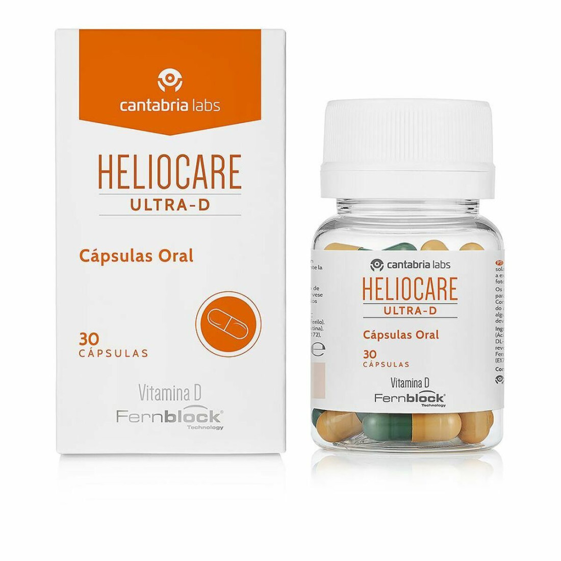 Kapsulės Heliocare Ultra-D Apsauga nuo saulės (30 vnt.)