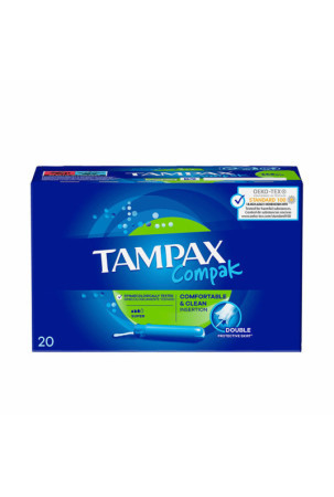 Super tamponai Tampax Compak 20 vnt.