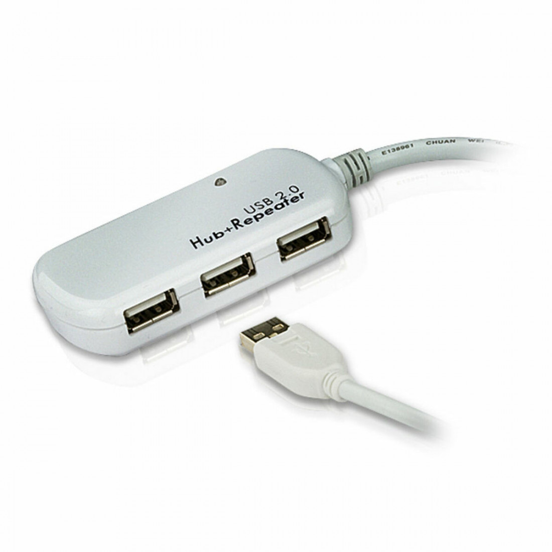 Kabelis Micro USB Aten UE2120H Balta