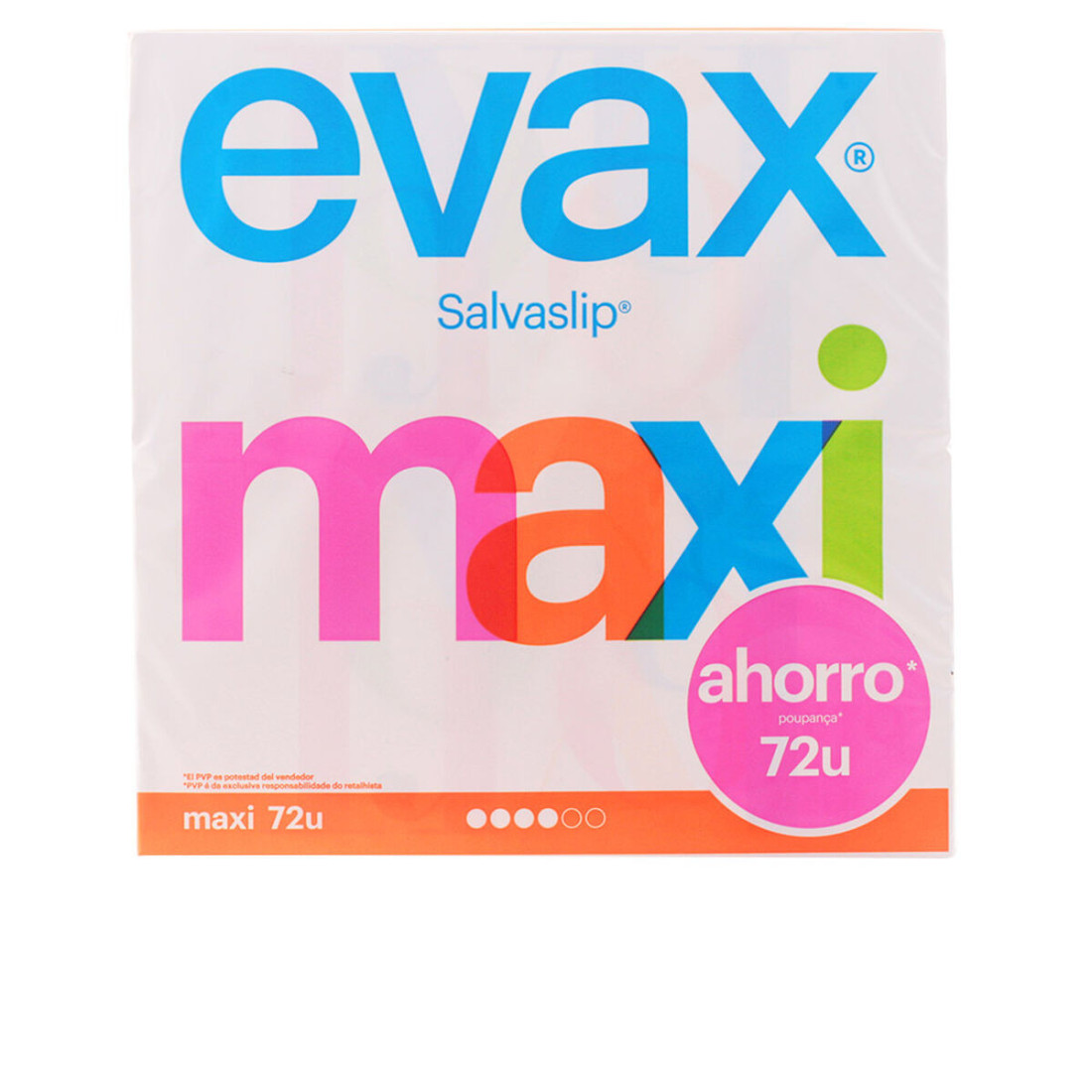 Įklotai Maxi Protection Evax 72 Vienetai