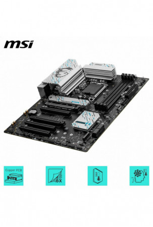 Pagrindinė plokštė MSI 007D98-043R LGA 1700 Intel B760