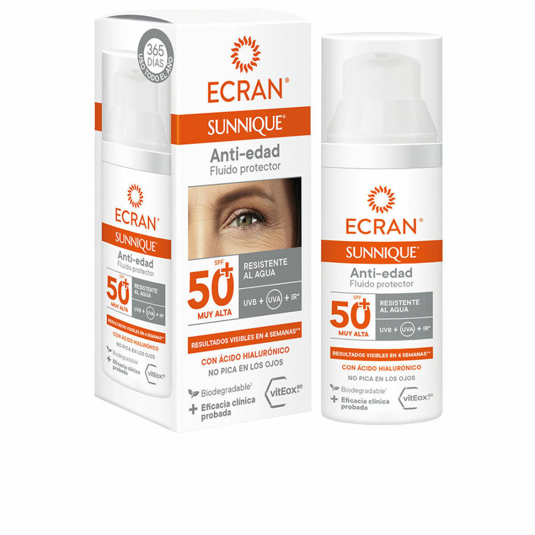 Losjonas nuo saulės Ecran Ecran Sunnique SPF 50+ 50 ml