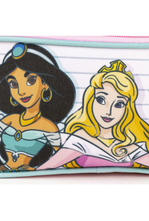 Dvigubas penalas Disney Princess Rožinė 22,5 x 8 x 10 cm