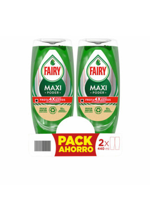 indų plovimo skystį Fairy Maxi Poder 2 x 440 ml