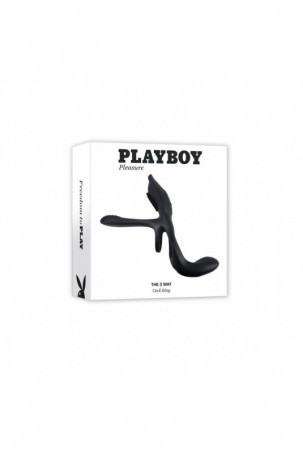 Penio žiedas Playboy Juoda