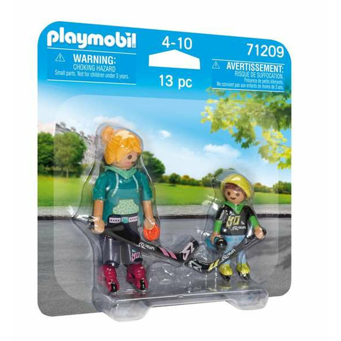 Playset Playmobil 71209 13 Dalys Ledo ritulio žaidėjas Duo