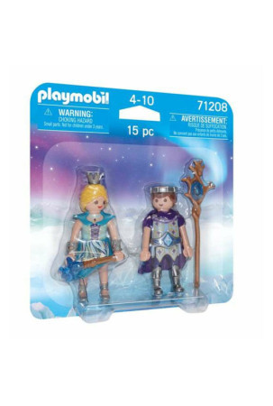 Figūrėlės su judančiomis kojomis ir rankomis Playmobil 71208 Princas Princesė 15 Dalys Duo