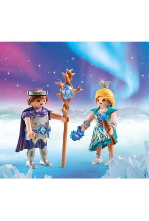 Figūrėlės su judančiomis kojomis ir rankomis Playmobil 71208 Princas Princesė 15 Dalys Duo