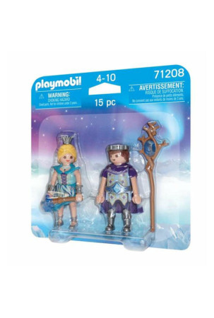 Figūrėlės su judančiomis kojomis ir rankomis Playmobil 71208 Princas Princesė 15 Dalys Duo