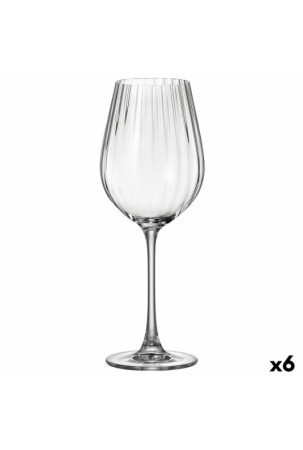 Vyno taurė Bohemia Crystal Optic Skaidrus 6 vnt. 500 ml