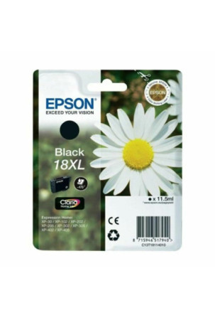 Suderinamas rašalo kasetė Epson C13T18114022 Juoda