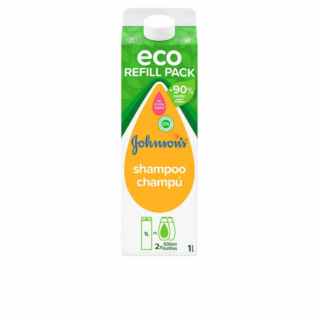 Šampūnas Johnson's Eco Refill Pack Baby 1 L