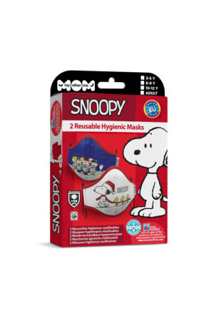 Higieninė veido kaukė My Other Me 2 vnt. Snoopy Suaugusiems