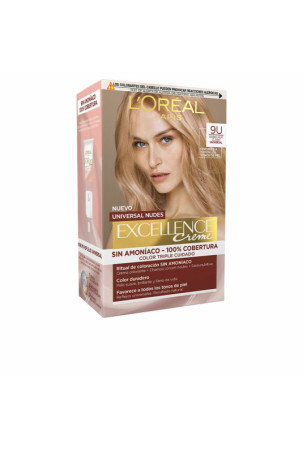 Ilgalaikiai dažai L'Oreal Make Up Excellence Nº 9U Labai lengvai blondinė