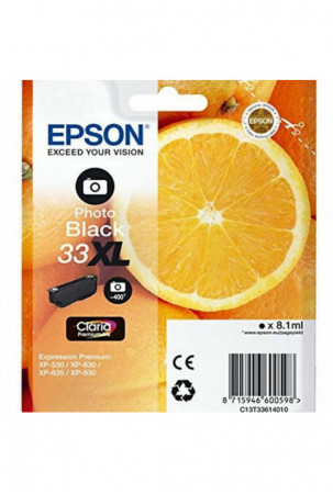 Originali rašalo kasetė Epson C13T33614012 Juoda