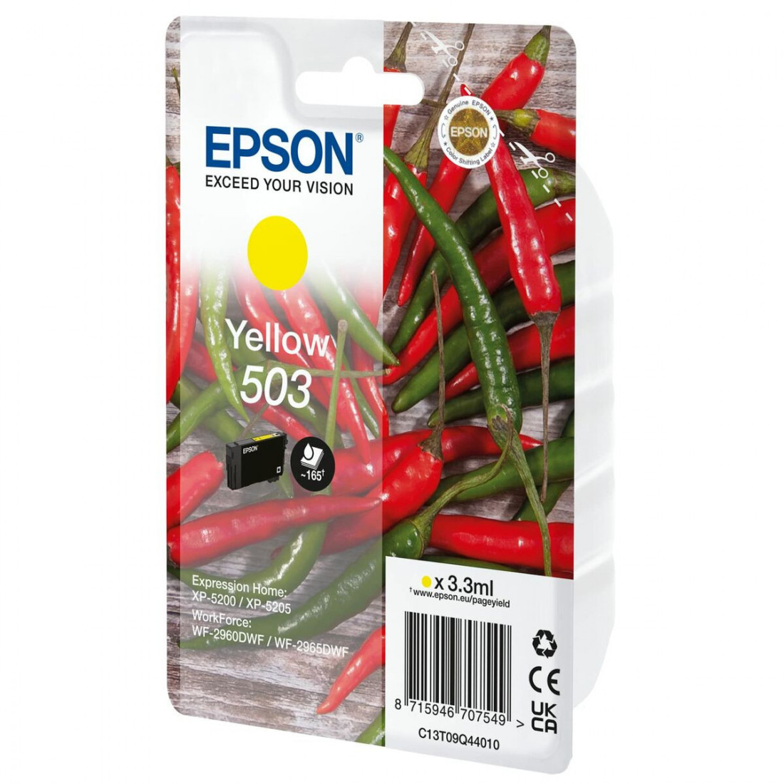 Originali rašalo kasetė Epson C13T09Q44020 Geltona Juoda