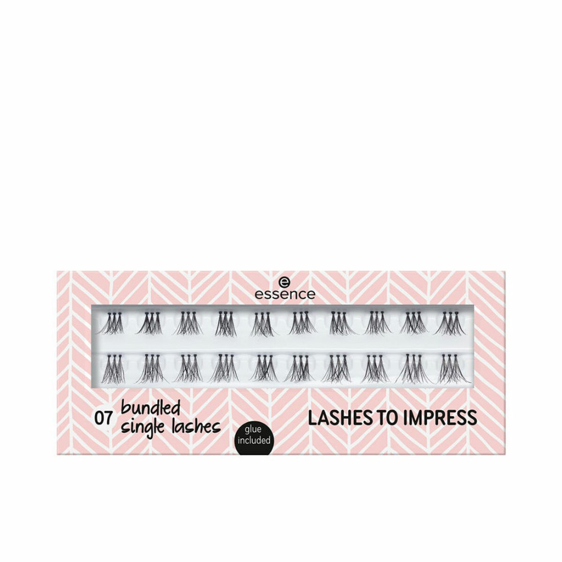 Netikrų blakstienų rinkinys Essence Lashes To Impress Nº 07 (20 vnt.)