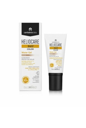 Apsauga nuo saulės su spalva Heliocare Color Gelis Rusvai gelsva Spf 50 50 ml