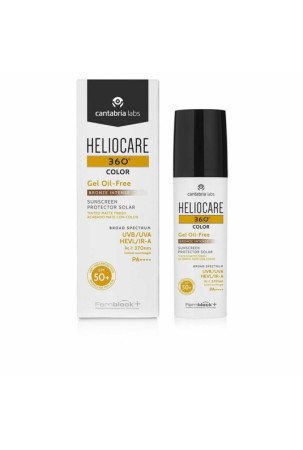 Apsauga nuo saulės su spalva Heliocare 360º Bronzeris Spf 50 50 ml