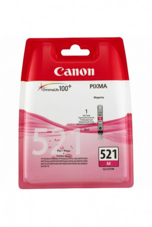 Originali rašalo kasetė Canon CLI-521 M Rožinė (1 vnt.)