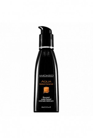 Aqua sūri karamelė vandens pagrindu pagamintas tepalas 60 ml Wicked 60 ml