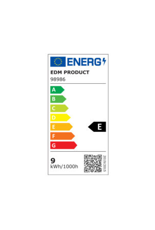 LED lemputė EDM Linijinis E 9 W R7s 1100 Lm Ø 1,5 x 11,8 cm (3200 K)