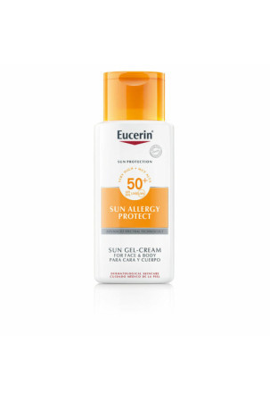 Gelis nuo saulės Eucerin Sun Allergy Protect Kreminė Alerginė oda 150 ml Spf 50