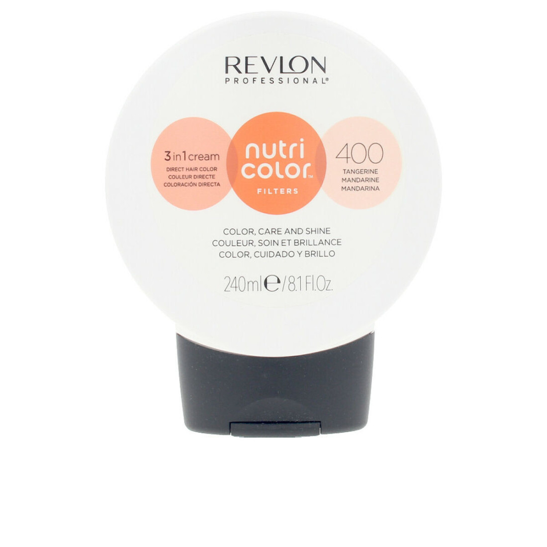 Nuolatinės spalvos dažymo kremas Revlon Nutri Color Filters Mandarinų Nº 400 (240 ml)