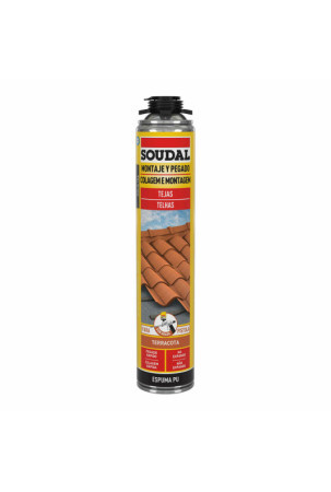 Porolonas Soudal Poliuretanas Ginklas Stogas Raudona 750 ml