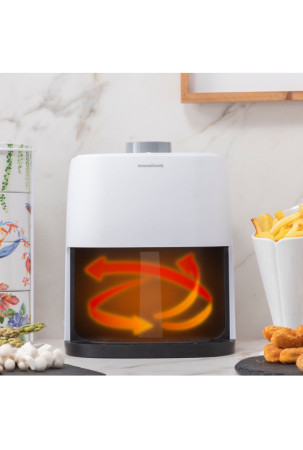 Oro gruzdintuvė InnovaGoods Fryinn Lite 2000 Balta 1200 W 2 L