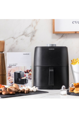 Oro gruzdintuvė InnovaGoods Fryinn Lite 2000 Juoda 1200 W 2 L