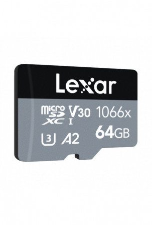 Mikro SD kortelė Lexar Professional 1066x 64 GB