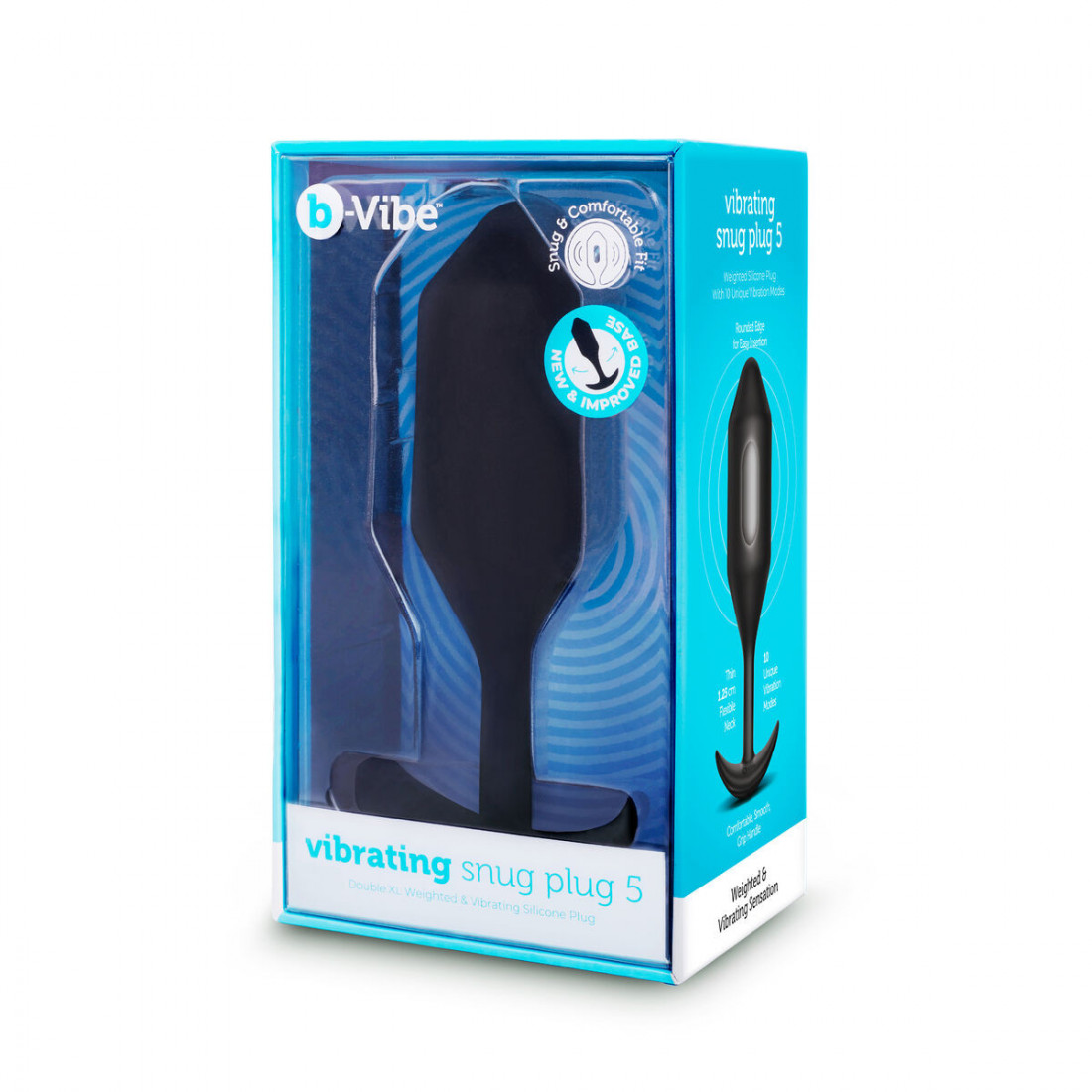 Analinis kištukas B-Vibe Vibrating XXL Black