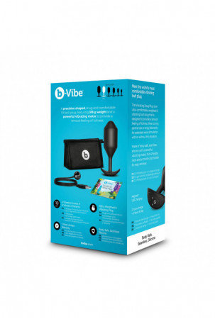 Analinis kištukas B-Vibe Vibrating XXL Black