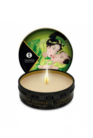 Masažo tepalas Shunga Exotic Green Tea Žalia arbata 30 ml