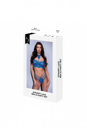 Apatiniai komplektai Baci Lingerie Bra & Panty Mėlyna (S/M)